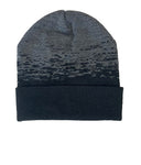 Suite Leaf Black & Grey Beanie (Unisex)