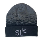 Suite Leaf Black & Grey Beanie (Unisex)